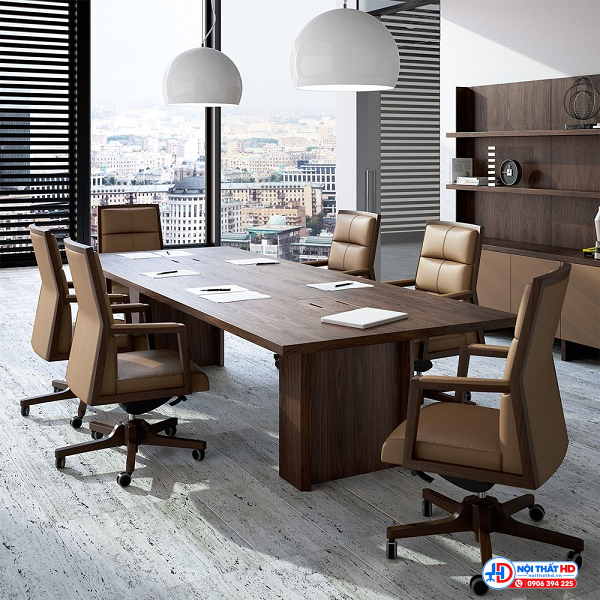 Bàn họp 3m cao cấp gỗ mdf