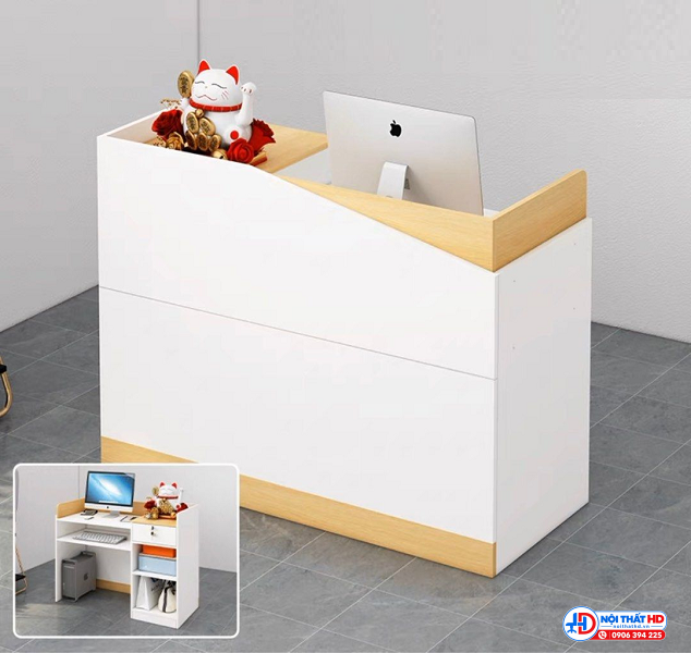 Quầy lễ tân văn phòng 1m lthd026