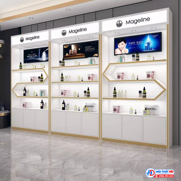 Tủ trưng bày spa cao cấp 3m2 tbhd020