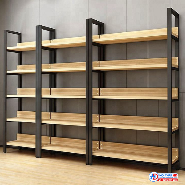 Kệ trưng bày sản phẩm khung sắt 80cm x 2m