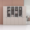 Tủ tài liệu văn phòng cửa kính 2m4 x 1m2