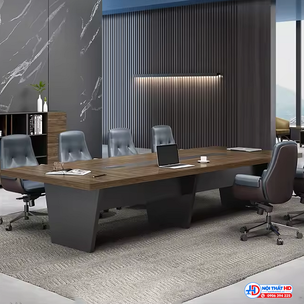 Bàn họp cao cấp 3m6 x 1m4 bhhd04