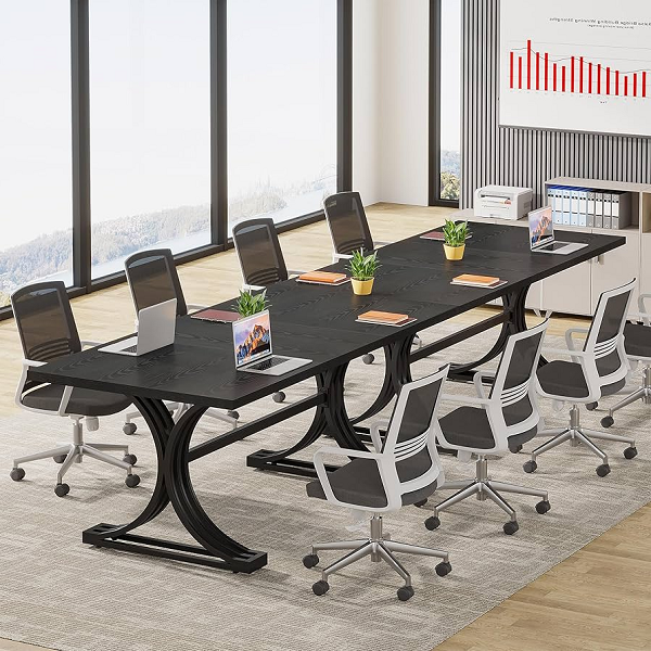 Bàn họp văn phòng chân chữ c bhhd07