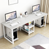 Bàn làm việc chân sắt 2 chỗ ngồi 2m bphd012
