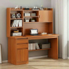 Bàn làm việc kèm kệ sách 1m4 x 1m8 bphd007
