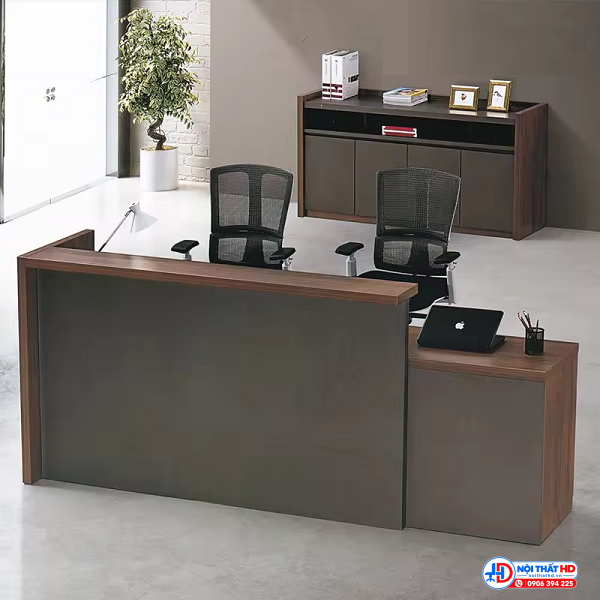 Bàn tiếp tân đơn giản 1m4 lthd084