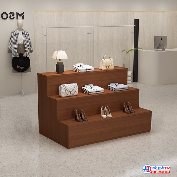 Kệ trưng bày shop thơi trang 1m x 80cm tbhd046