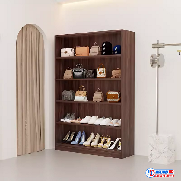Kệ trưng bày túi xách 1m2 x 2m tbhd045