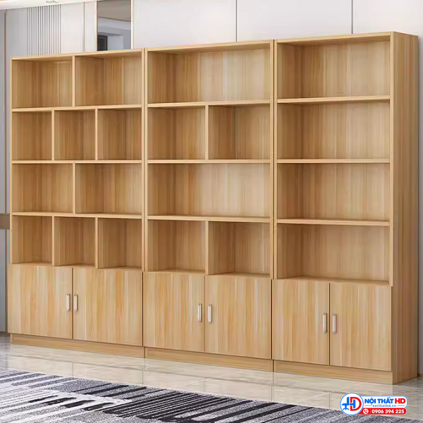 Tủ trưng bày gỗ mdf 80cm x 2m tbhd036