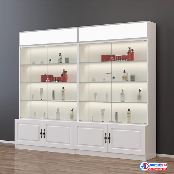 Tủ trưng bày nước hoa cao cấp 2m x 2m tbhd044