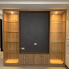 Tủ trưng bày phòng khách 2m4 x 2m4 tbhd078