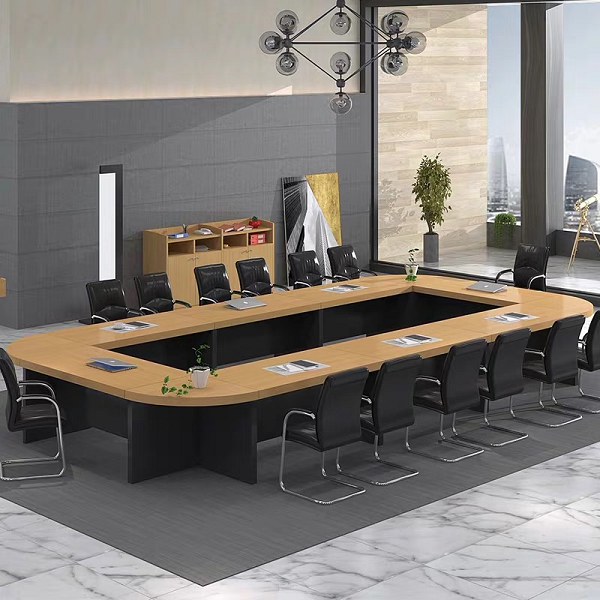 Bàn họp chữ u cỡ lớn cho phòng hội nghị