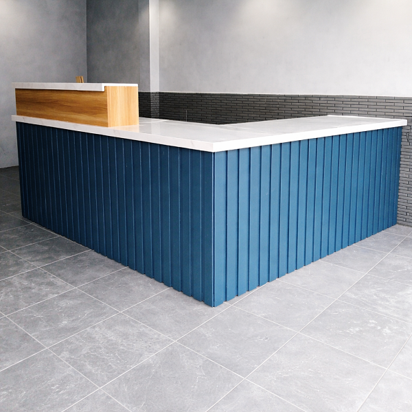 Quầy pha chế chữ l 2m x 2m pch013