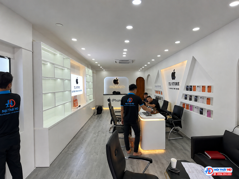 Hình ảnh Nội Thất HD thi công cửa hàng điện tại Gò Vấp