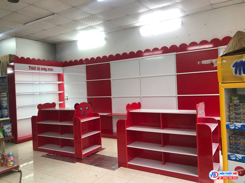 thi công tủ trưng bày giá rẻ uy tín