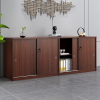 Tủ hồ sơ thấp cửa lùa 80cm x 80cm thshd002
