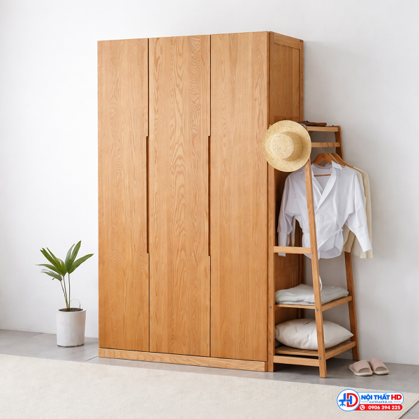 Tủ quần áo 1m2 giá rẻ tahd012