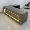 Bàn lễ tân chữ l 2m2 x 1m6 lthd0114