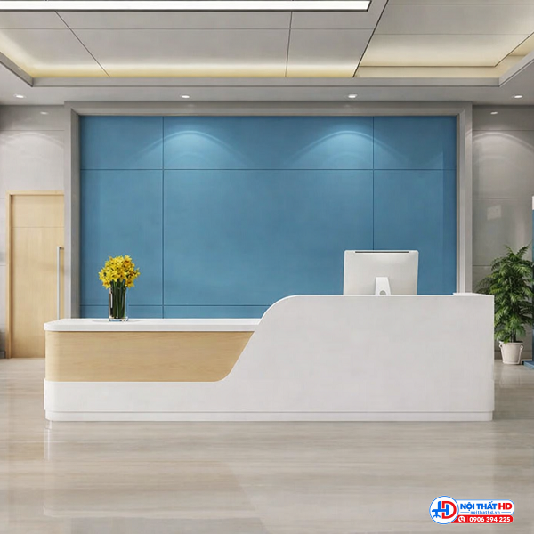 Quầy lễ tân phòng khám lthd0112