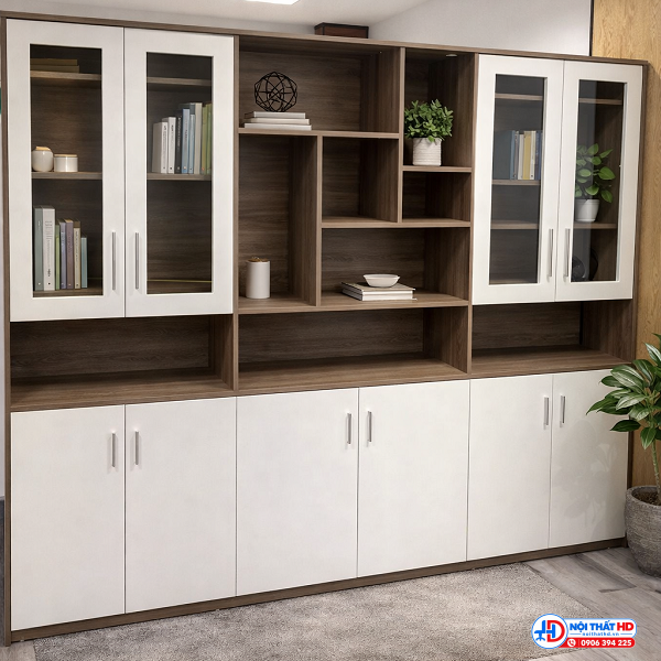 Tủ hồ sơ văn phòng 2m4 x 2m thshd004