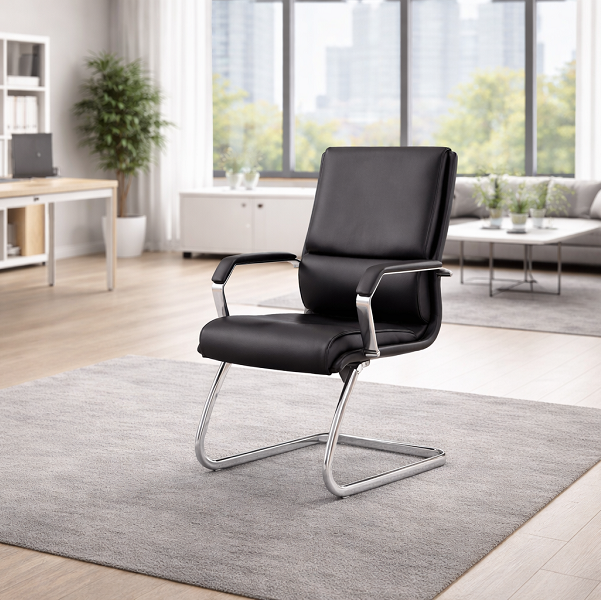 Ghế chân quỳ bàn họp bọc da cao cấp ghd032