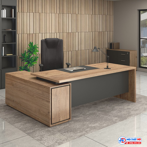 Bàn giám đốc chữ l 1m8 x 1m6 bgd023