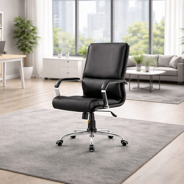 Ghế xoay bọc da cao cấp ghd030