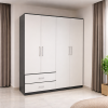 Tủ quần áo 4 cánh 1m6 tahd018