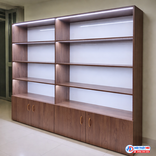 Tủ trưng bày 2m có đèn tbhd087