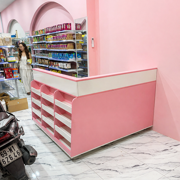 Quầy bán hàng shop thú cưng lthd125