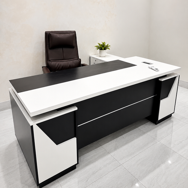 Bàn làm việc giám đốc chữ l 1m6 bgd039