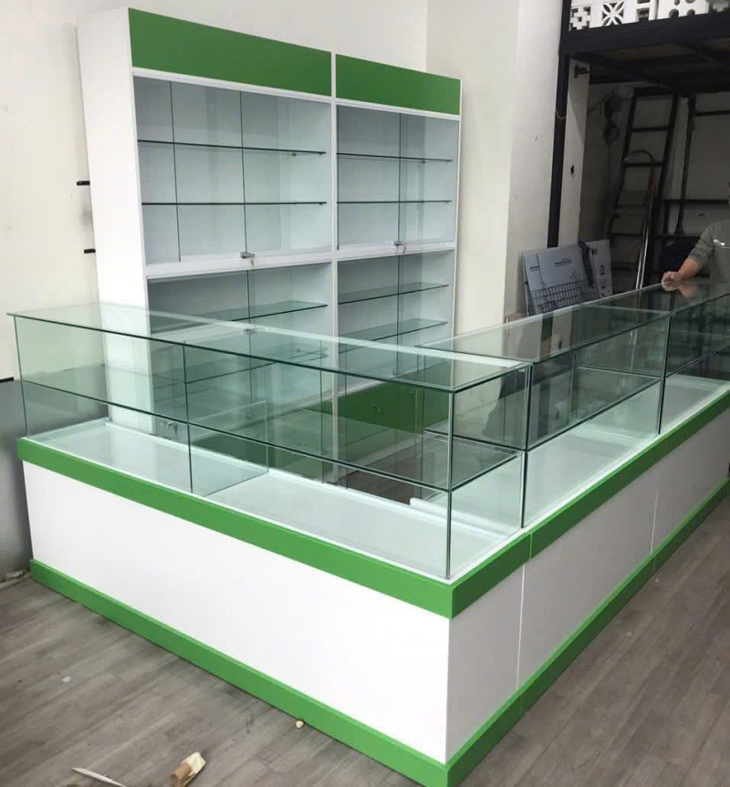Bàn giao hệ tủ trưng bày tại Phú Nhuận