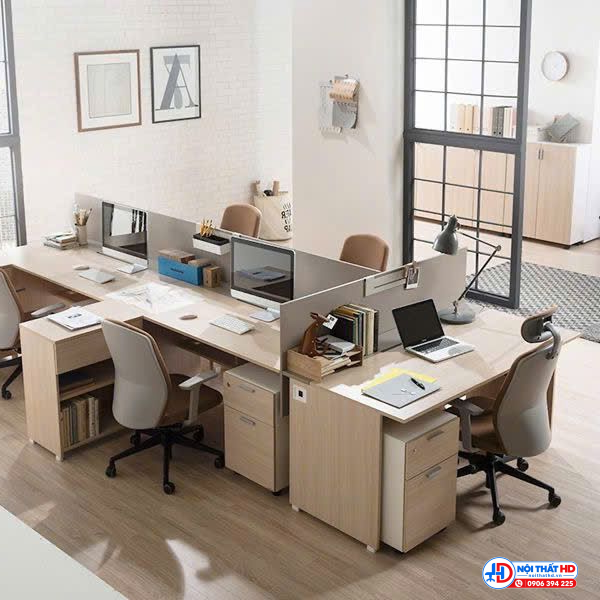Bàn làm việc 5 người ngồi bphd041