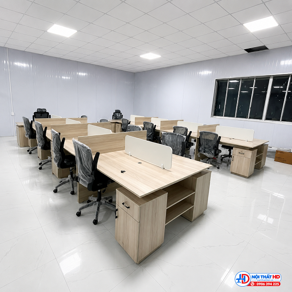 Bàn làm việc 8 chỗ ngồi giá rẻ bphd036