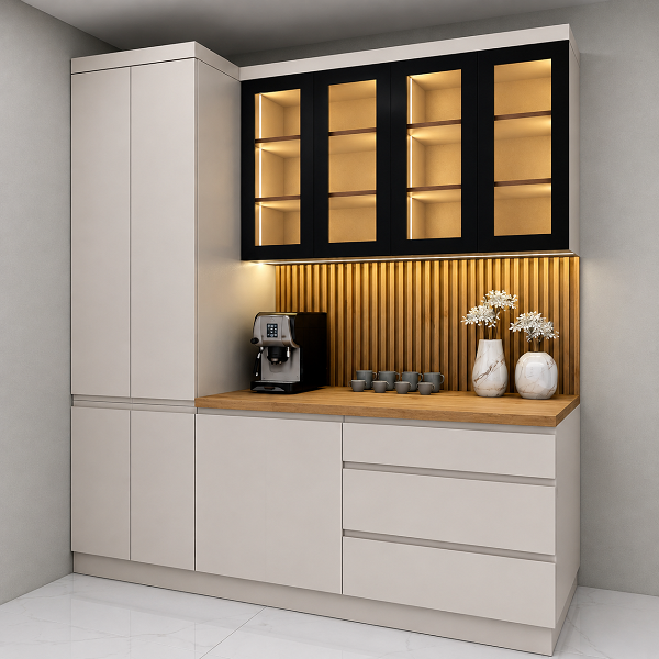 tủ quầy pantry văn phòng tbhd099
